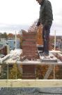 Brick Chimney Installation