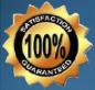 Your Satisfaction is 100% Guaranteed!
